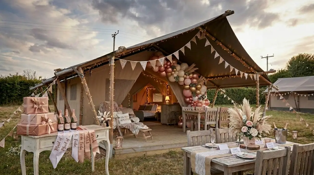 Hen Party glamping