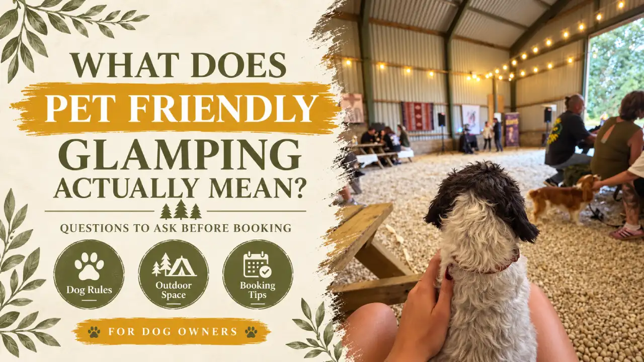 dog friendly glamping